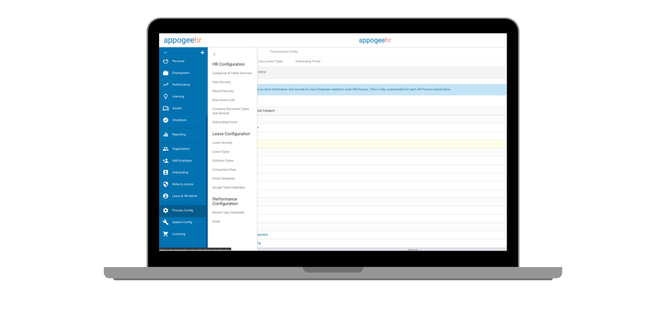 HR configuration