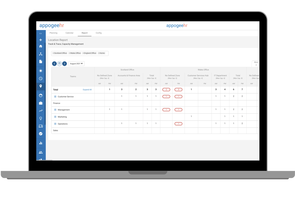 Office booking system