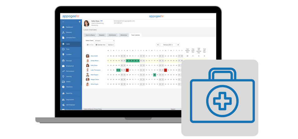 PTO tracking sickness